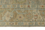 9x12 Light Gray and Light Brown Turkish Oushak Rug