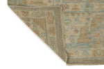 9x12 Light Gray and Light Brown Turkish Oushak Rug