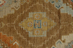 9x12 Camel and Ivory Turkish Oushak Rug