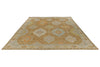 9x12 Camel and Ivory Turkish Oushak Rug