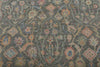 8x10 Gray and Red Turkish Oushak Rug