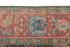 8x10 Gray and Red Turkish Oushak Rug