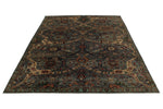 9x12 Gray and Multicolor Anatolian Traditional Rug