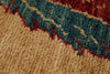 9x12 Red and Black Turkish Oushak Rug