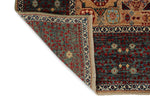 9x12 Ivory and Multicolor Turkish Tribal Rug