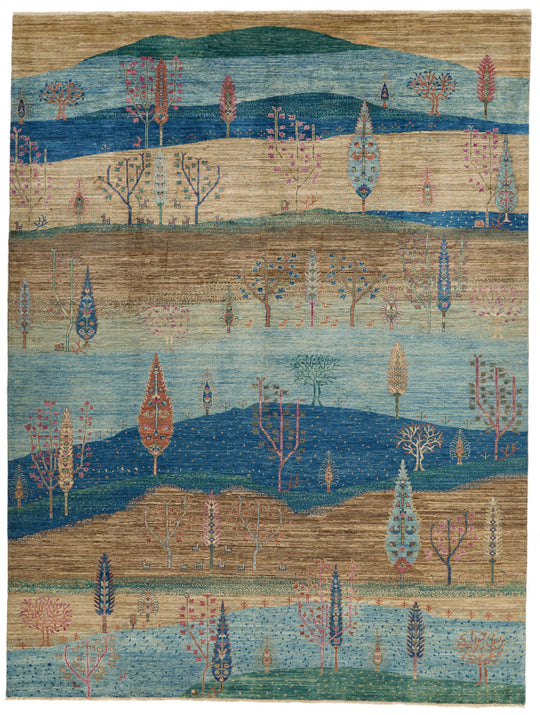 9x12 Multicolor Anatolian Traditional Rug