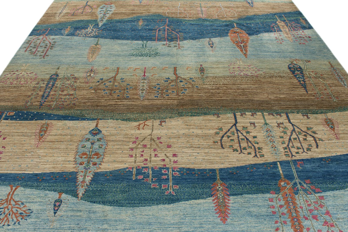 9x12 Multicolor Anatolian Traditional Rug