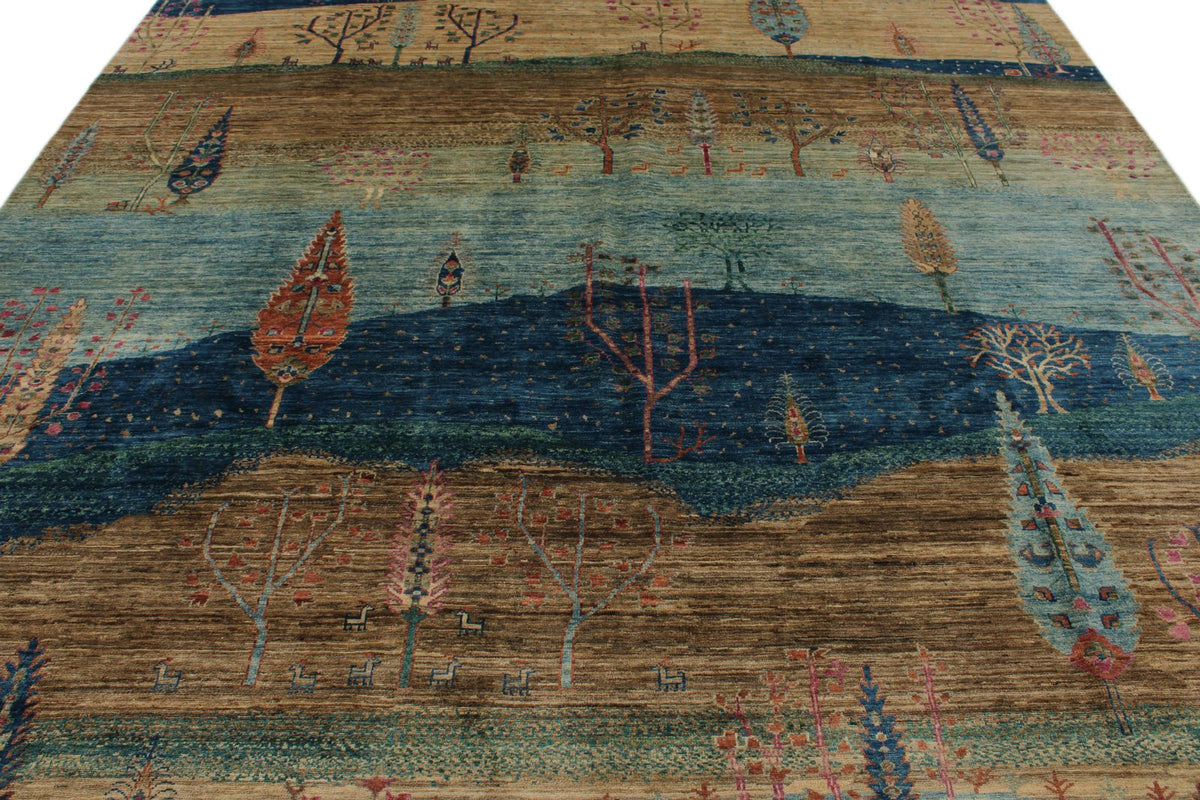 9x12 Multicolor Anatolian Traditional Rug