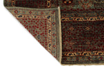 9x12 Brown and Brown Turkish Tribal Rug