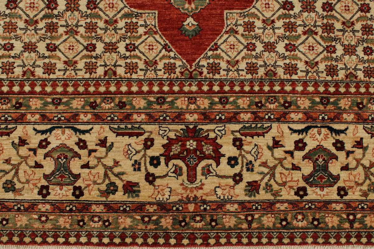9x12 Red and Beige Persian Traditional Rug