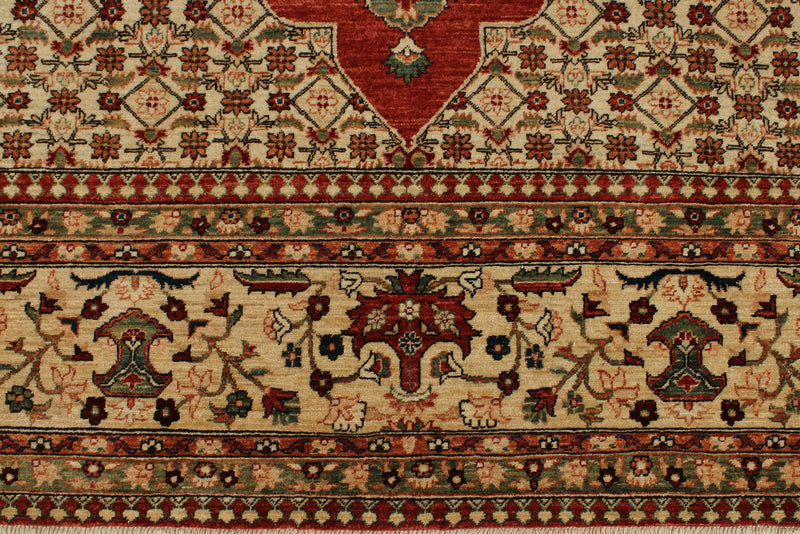 9x12 Red and Beige Persian Traditional Rug
