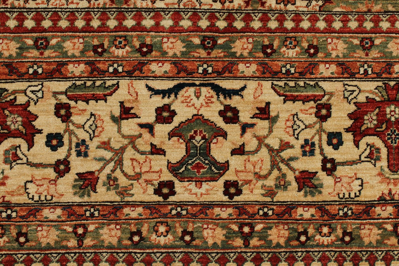 9x12 Red and Beige Persian Traditional Rug