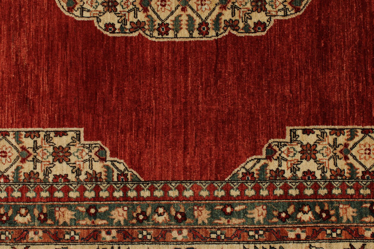 9x12 Red and Beige Persian Traditional Rug