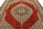 9x12 Red and Beige Persian Traditional Rug
