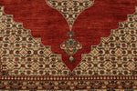 9x12 Red and Beige Persian Traditional Rug