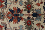 9x12 Ivory and Multicolor Anatolian Traditional Rug