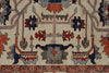 9x12 Ivory and Multicolor Anatolian Traditional Rug