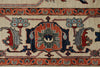 9x12 Ivory and Multicolor Anatolian Traditional Rug