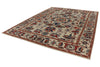 9x12 Ivory and Multicolor Anatolian Traditional Rug