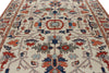 9x12 Ivory and Multicolor Anatolian Traditional Rug