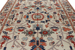 9x12 Ivory and Multicolor Anatolian Traditional Rug