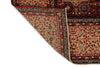 9x12 Burgundy and Beige Turkish Tribal Rug