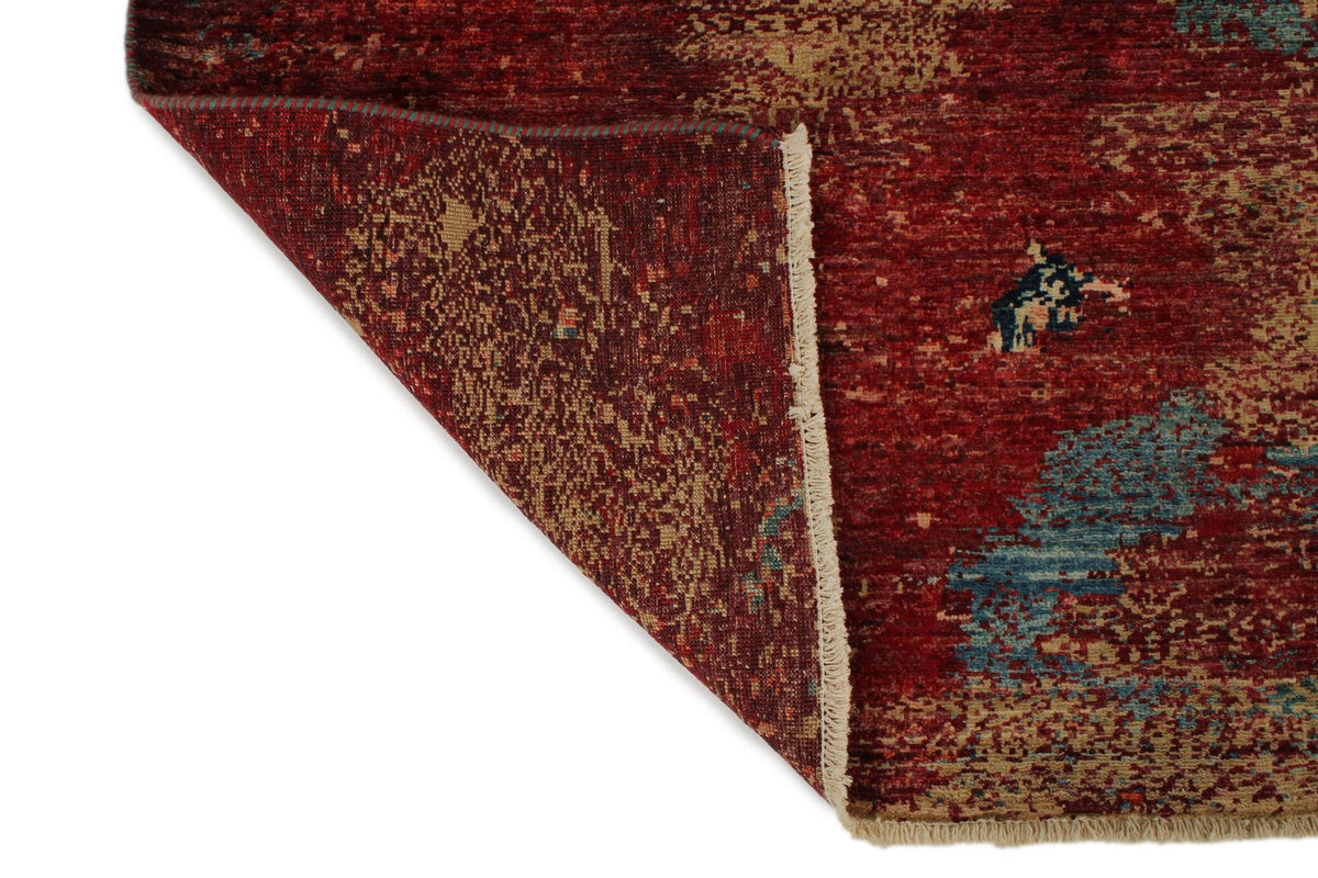 10x14 Multicolor and Multicolor Modern Contemporary Rug