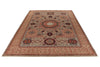 10x14 Beige and Ivory Turkish Tribal Rug