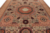 10x14 Beige and Ivory Turkish Tribal Rug