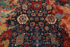 10x14 Navy and Multicolor Modern Contemporary Rug