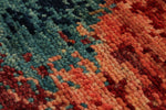 10x14 Navy and Multicolor Modern Contemporary Rug