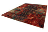 10x14 Navy and Multicolor Modern Contemporary Rug