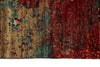 10x14 Navy and Multicolor Modern Contemporary Rug