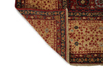 10x14 Burgundy and Ivory Turkish Tribal Rug
