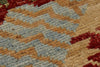 10x14 Burgundy and Ivory Turkish Tribal Rug