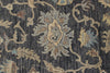 10x14 Charcoal and Ivory Anatolian Tribal Rug