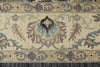 10x14 Charcoal and Ivory Anatolian Tribal Rug