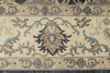 10x14 Charcoal and Ivory Anatolian Tribal Rug