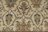 10x14 Ivory and Ivory Anatolian Tribal Rug