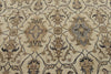 10x14 Ivory and Ivory Anatolian Tribal Rug