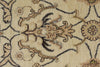 10x14 Ivory and Ivory Anatolian Tribal Rug