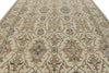10x14 Ivory and Ivory Anatolian Tribal Rug
