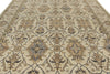 10x14 Ivory and Ivory Anatolian Tribal Rug