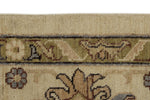 10x14 Ivory and Ivory Anatolian Tribal Rug