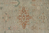 10x14 Ivory and Brown Anatolian Tribal Rug
