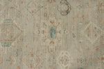 10x14 Ivory and Brown Anatolian Tribal Rug