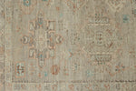 10x14 Ivory and Brown Anatolian Tribal Rug