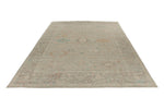 10x14 Ivory and Brown Anatolian Tribal Rug