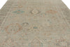 10x14 Ivory and Brown Anatolian Tribal Rug