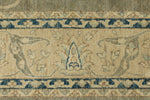10x14 Light Olive Green and Beige Turkish Oushak Rug